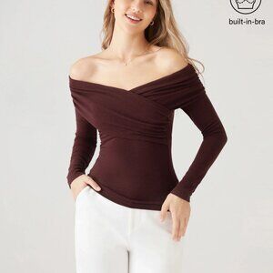 OGL off shoulder brami top XS